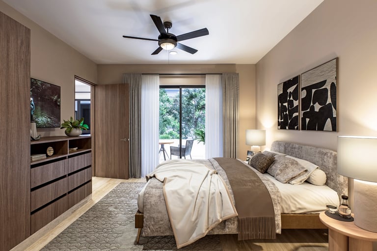 Modern bedroom